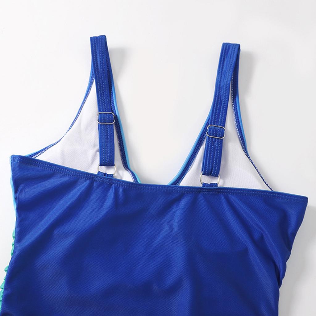 Women's One-piece Swimsuit Sexy Rainbow Gradient Beach One-piece Swimwear