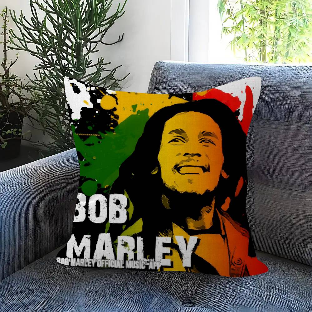 Классические Боб Марли и T-The Wailers Наволочка Чехол на Подушку для Дивана Декор Комнаты Подарок для Детей