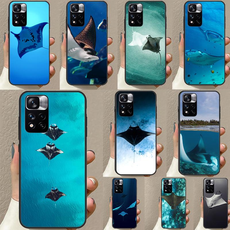 Чехол для телефона с рисунком ската для Xiaomi Redmi Note 12 11 8 9 10 Pro 9S 10S 11S 12S Redmi 9 10 12 C 10A