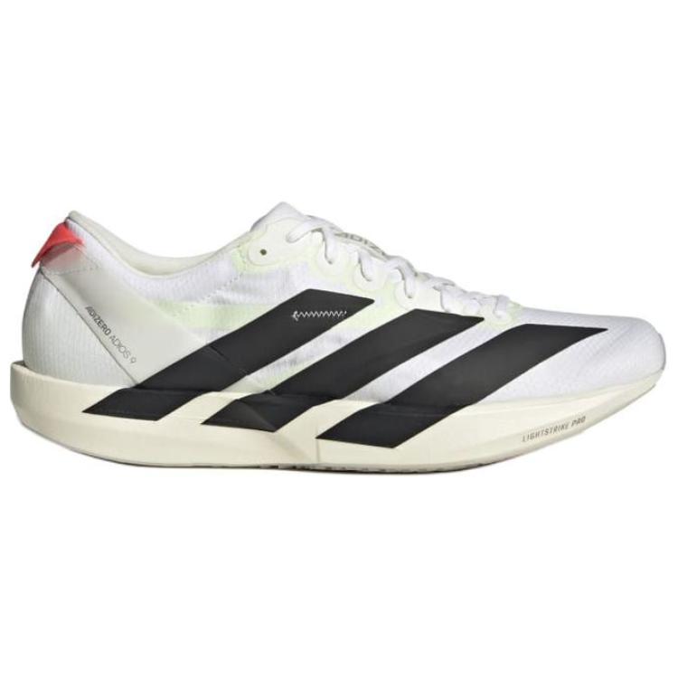 Adidas Adizero Adios 9 White Black Silver Metallic Men Sneakers Cloud-White Core-Black IF9419