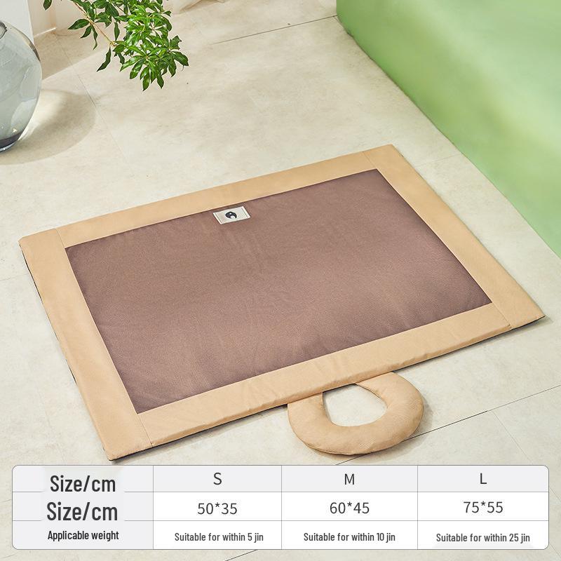 Четыре сезона моющаяся кровать для домашних животных: Крутая подушка-гнездо для собак и кошек