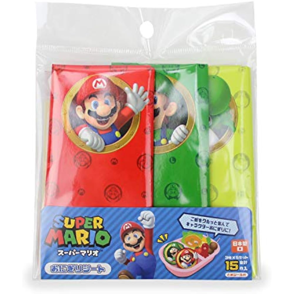 Лист для рисовых онигири Sun Art Super Mario