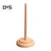 Wooden Yarn Holder Single or Double Yarn Skein Holder Desk Yarn Thread Dispenser Spinner for Crocheting Twirling Yarn Knitting Embroidery Accessory