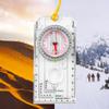 Compass Navigation Map Ruler Reading Scouting Scale Outdoor Orienteering Gear for Hunting Survival Travel Backpacking DC40-3A