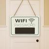 Wall Decor Durable Wooden Wifi Password Sign No Electricity Required for Home