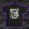 Dead Alive T-Shirt Peter Jackson Splatter Gore Face Split Horror Graphic Tee