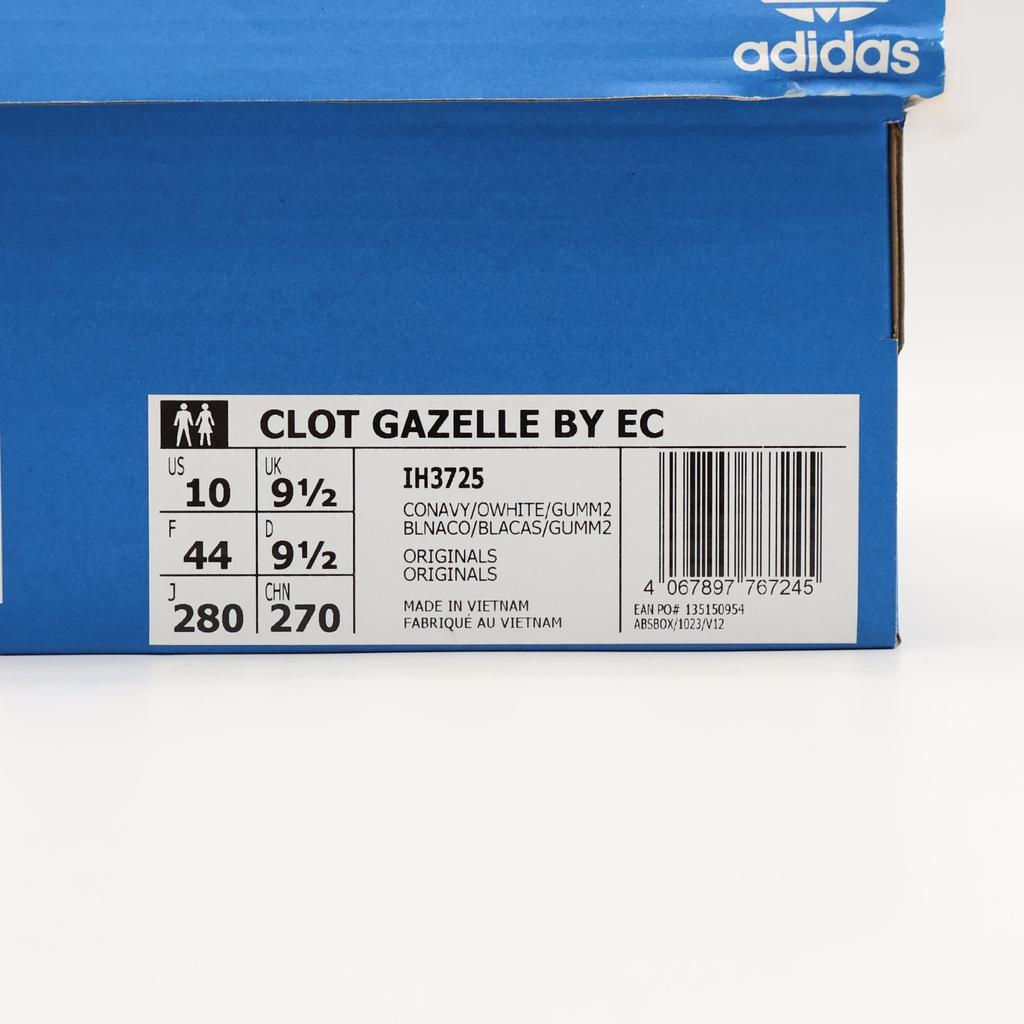 IH3725 CLOT adidas Originals Gazelle OG от Edison Chen Синий (Мужской)