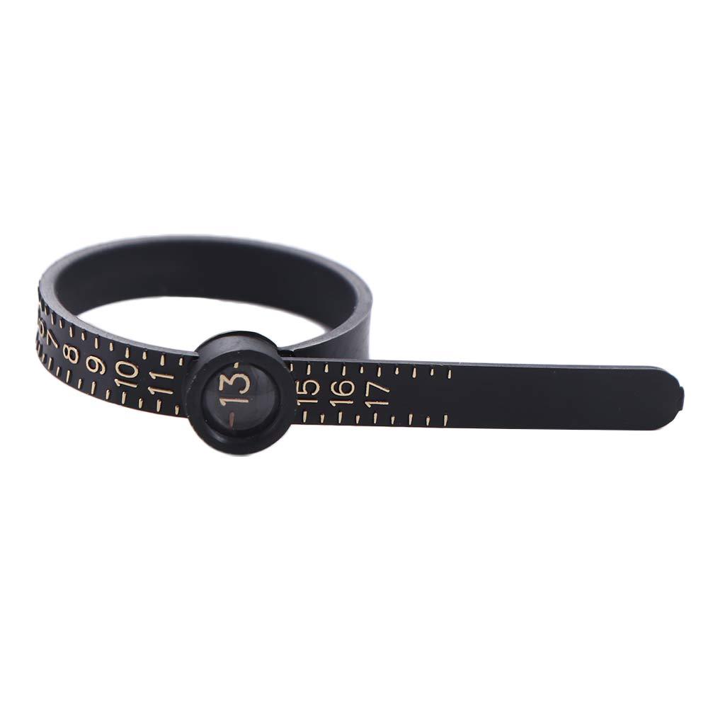 Magnifier Ring Measurer Ring Sizing Tool Ring Sizer Finger Size Coil Measurement Belt Finger Gauge