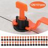 126pcs/151pcs Leveling System Floor Gap Clips Reusable Wedges Tile Tools Tile Spacers Clips