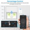 Tuya/Smart Life Smart Electric Curtain Motor Switch Touch Control with Percentage Timer Voice Control via Alexa Google Assistant