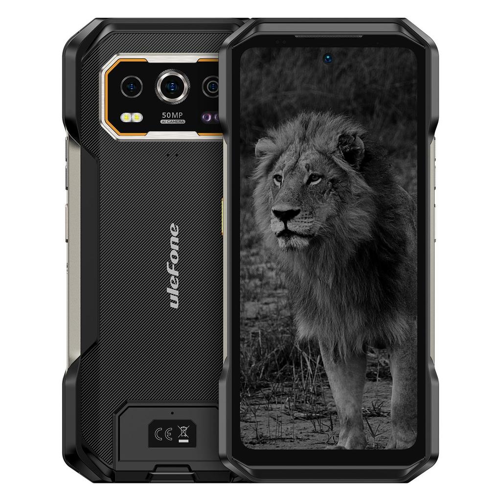 Ulefone Armor 27 Pro 5G Защищенный телефон 10600 мАч Смартфон 50 МП Камера 64 МП Ночная съемка Android 15 До 24 ГБ + 256 ГБ NFC Мобильный телефон