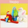 Adorable Plush Parrot And Swan Toys With Soft Pp Cotton Filling For Kids Gifts