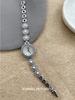 New Pearl Bracelet Watch For Women, Featuring A High-End, Vintage Design. A Unique And Fashionable Timepiece For Ladies.