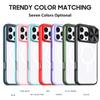 Чехол для iPhone17 Pro Max Mecha Phone Case с магнитной крышкой для объектива