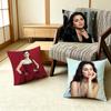 Sweet Girly SSelena Gomez Pillow Case Pattern Printed Pillowcase For Living Room Sofa Cushion Cover