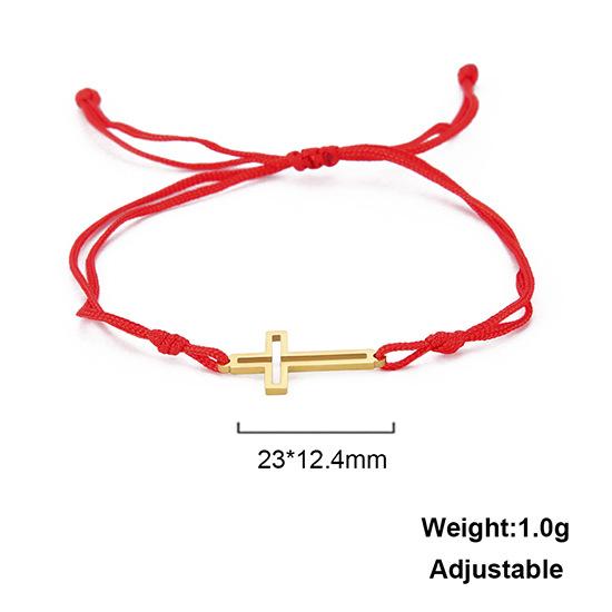 Retro Stainless Steel Personality Witch Knot Dog Paw Bracelet