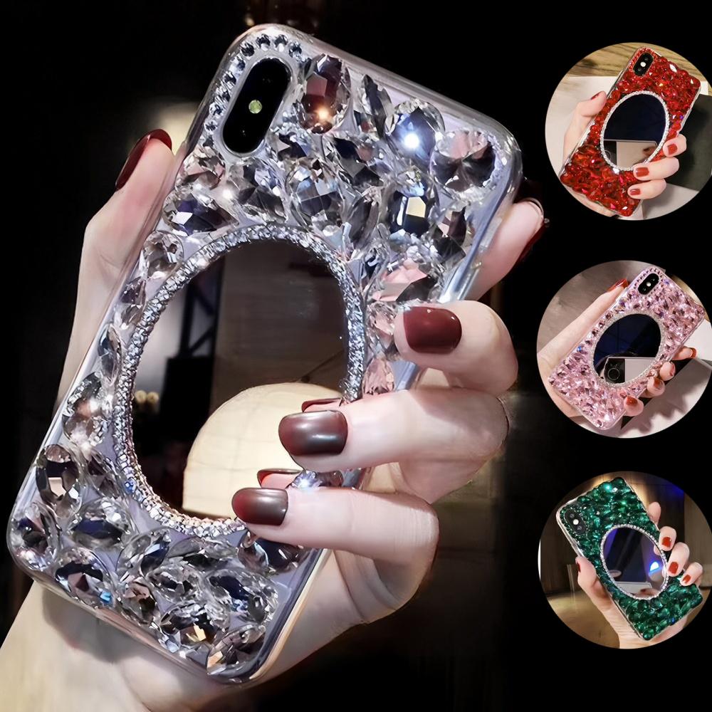 Glitter Rhinestone Phone Case For Samsung Galaxy F05 F56 F06 F16 F15 F55 C55 5G Bling Crystal Diamond Cover