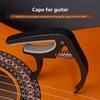Portable Plastic Guitar Capo For 6 String Acoustic Classic Electric Guitarra Tuning Clamp Musical Instrument Accessories Black