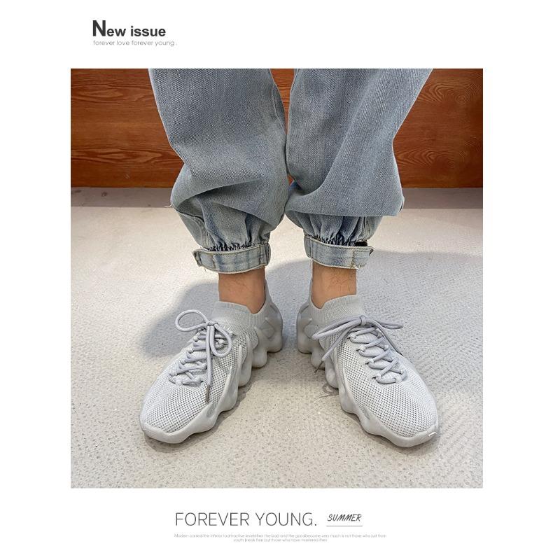 Кроссовки Lovers Fly Woven Coconut, женские летние дышащие повседневные кроссовки, носки Volcano, мужские