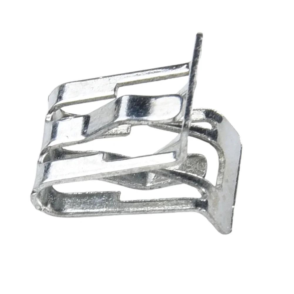 25 шт. автомобильных фиксаторов, молдингов, аксессуары, металлические крепежные зажимы, 12 X 58, прочные и надежные, надежно защитят детали вашего автомобиля