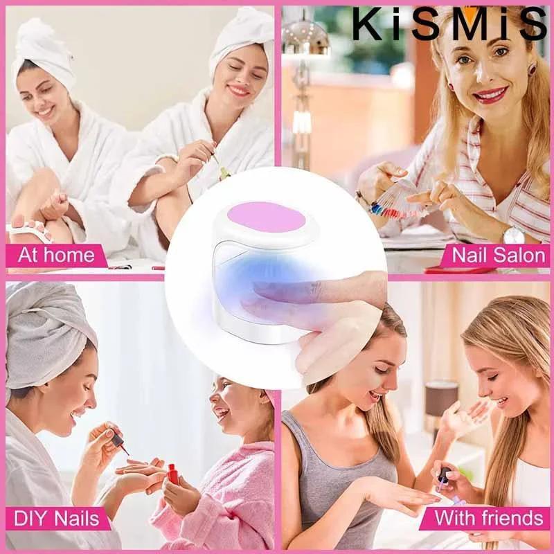 Mini LED Nail Dryer UV Lamp Portable Nail Dryer for Gel Polish Fast Drying Nail Tool for Home Use