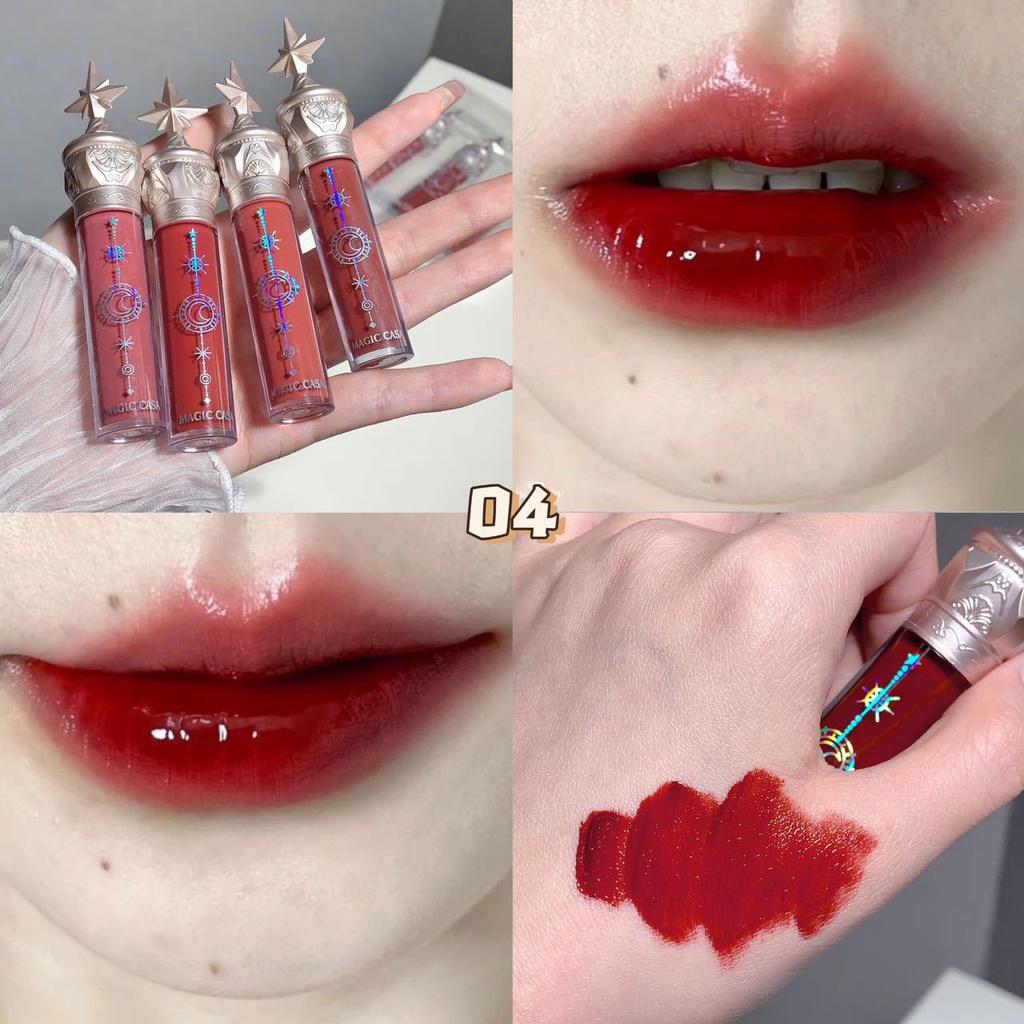 2025 Новый увлажняющий блеск для губ Mirror Lip Gloss Set Glass Glow Matte Lip Tint Lipstick Star Cosmetics