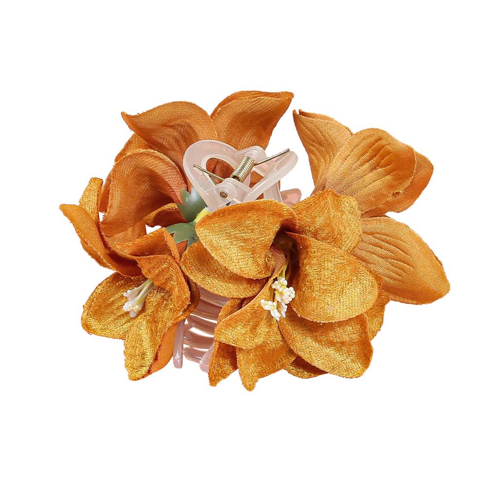 Модные искусственные цветы, заколки-крабы для волос, свадебные заколки для волос, тропический пляж, свадебный цветок, женский праздничный аксессуар для волос