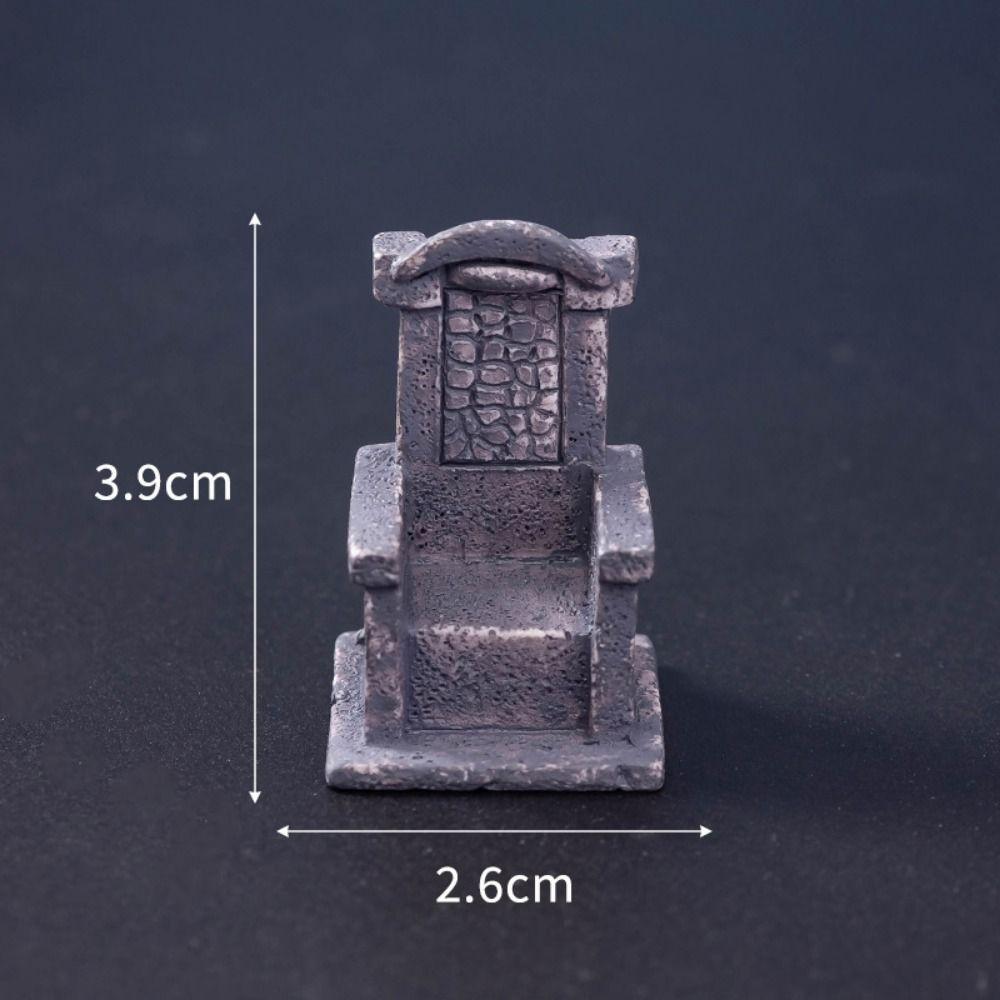 Creative Cartoon Halloween Small Ornaments DIY Resin Craft Tombston Ornaments Mini Resin Festival Ornaments Home