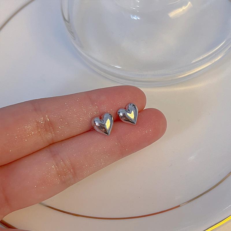 Иглы для ушей из стерлингового серебра S925, новые темпераментные простые и маленькие серьги-пусеты, женские серьги, серьги для пирсинга ушей, серьги, предотвращающие блокировку, ювелирные изделия