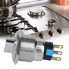 19mm Rotary Changeover Stainless Steel 3 Pin And 2 Level/6 Pin And 3 Level Selector Switch Waterproof Durable