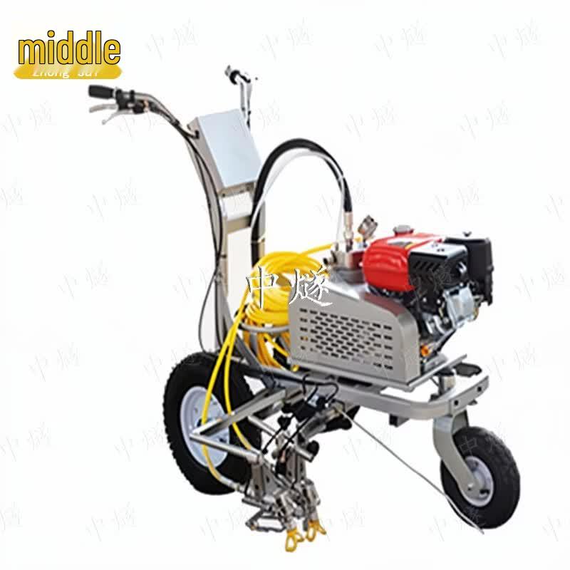 Hand-Pushed Cold Spray Road Marking Machine