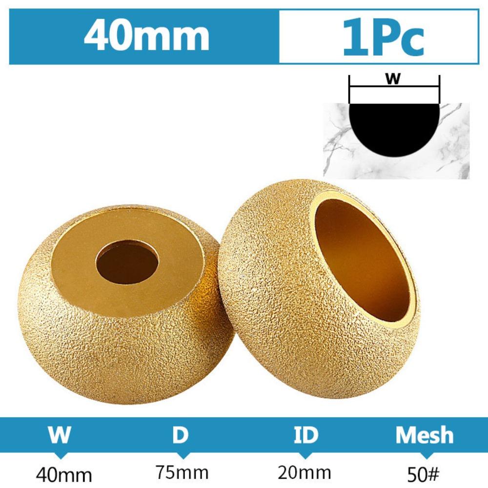 Chamfering Tool Grinding Wheel 75mm Tile Trimming Wheel High Quality Stone Edging Wheel