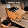Car Arm Rest Box Pad Thicken Center Console Box Extension Armrest Cushion Soft Elbow Support Cup Holder Organizer Bag
