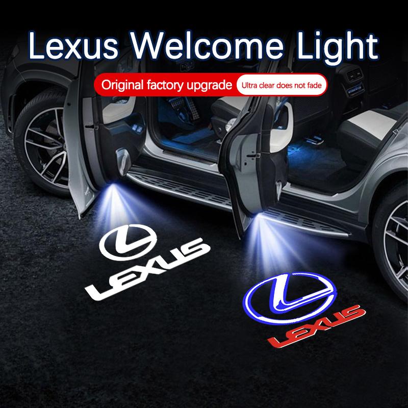 Для LEXUS IS FSPORT IS250 IS300 IS350 UX UX300h UX260h UX200 Светодиодный проектор логотипа приветствия на дверь автомобиля, светильник-призрак, аксессуар