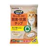 Nyantomo Чистый Туалет Наполнитель для Кошек [Мощная Дезодорация Натуральными Материалами] Дезодорирующий/Антибактериальный Чип Крупный Размер 2.5L Система Туалета для