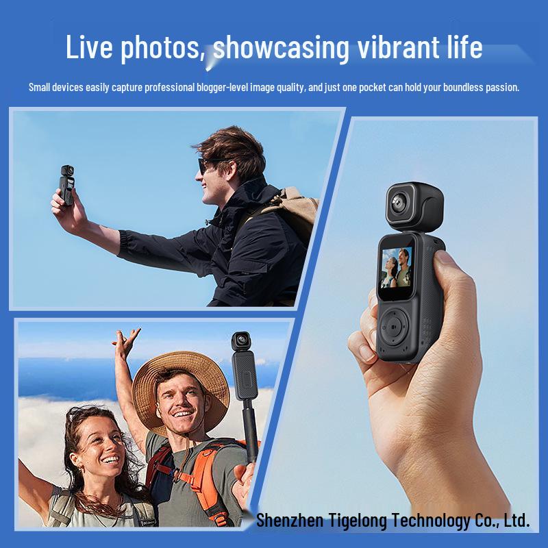 Q3 4K Dual-Recording Wide-Angle Outdoor Sports Camera with WiFi