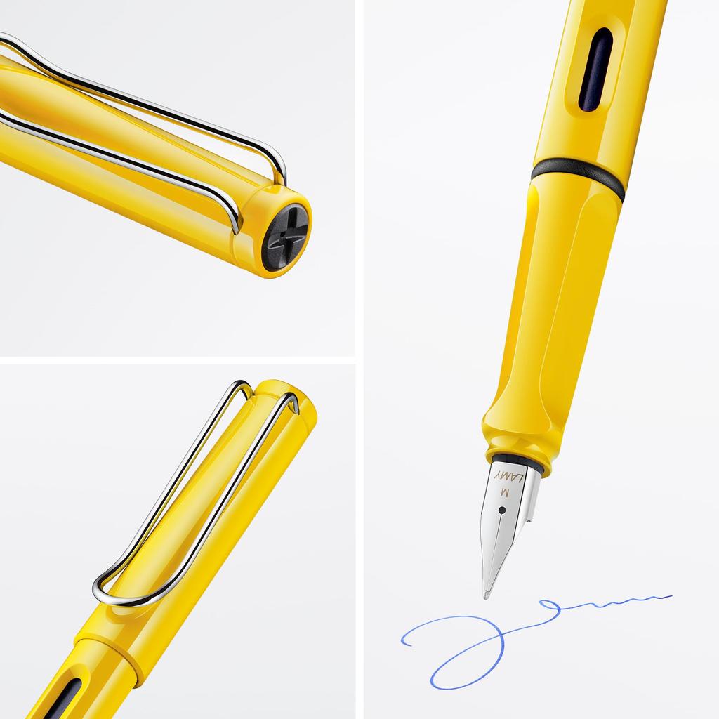 LAMY Safari Yellow Fountain Pen L18 Fine [Extra EF]