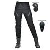 Motorcycle Cycling Pants+waterproof Windproof Breathable High Waisted Female Knight Motorcycle Anti Fall Pants+four Retro Commuting Pants