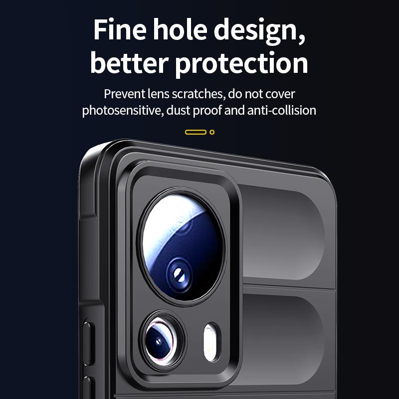 Shockproof Case For Xiaomi Redmi Note 13 Pro Plus Lite Ultra 13C Silicone Back Coque for POCO X5 F5 X6 F6 Pro 5G Phone Cover