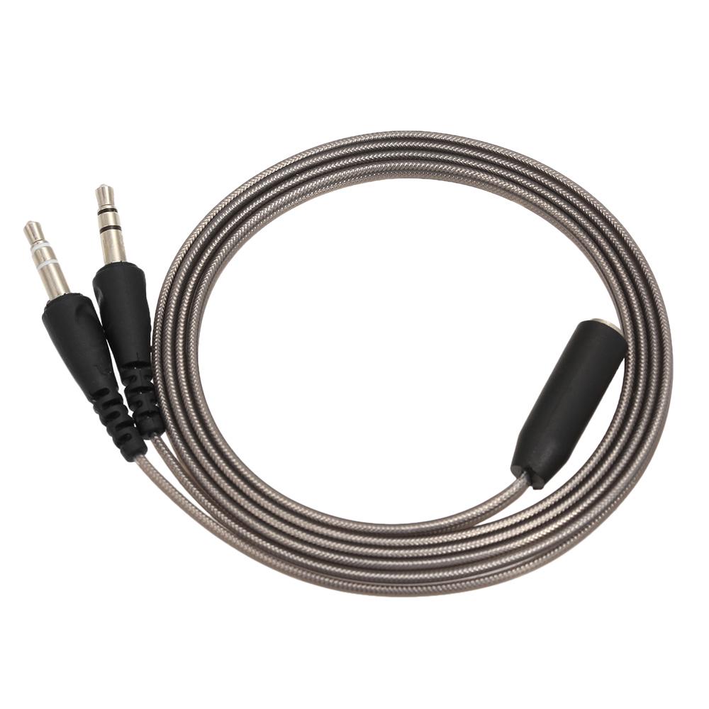 3,5 мм Аудио Y-разветвитель Кабель 1 гнездо на 2 штекера Конвертер Кабель-адаптер для наушников и микрофона для подключения наушников к настольному компьютеру