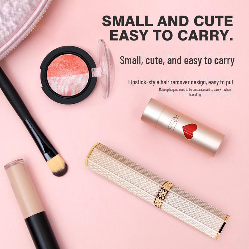 Электрический прибор для удаления волос для женщин: Лицо, губы, нос, подмышки и интимные зоны с мини-триммером для бровей