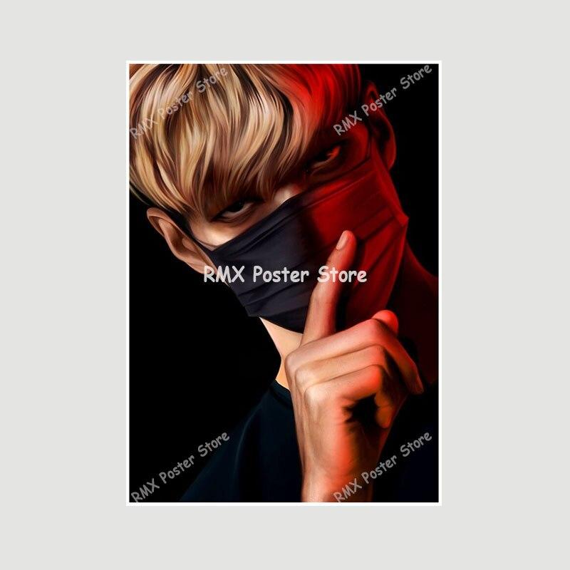 Белая бумага аниме Killing Stalking плакат манга персонаж живопись картина настенные художественные принты украшение для гостиной домашний декор