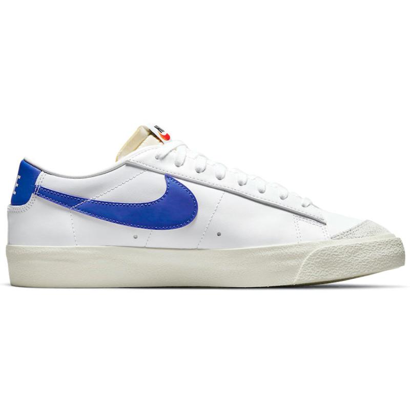 Nike Кроссовки Blazer Low 77 Vintage Белые Синие Обувь для скейтборда DA6364-103