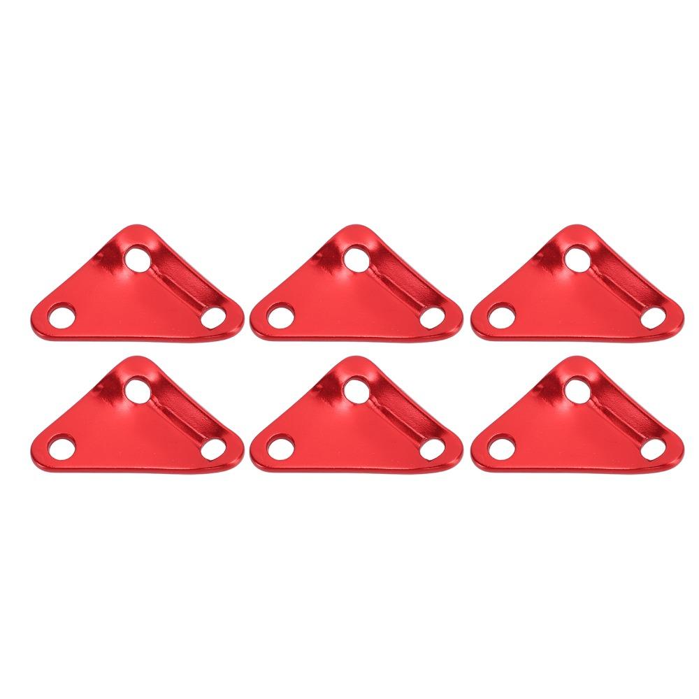 20 Pcs Aluminium Alloy Tent Rope Fastener Ultralight Strong Tent Guy Line Backpacking