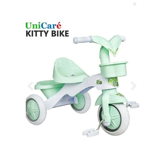 Трехколесный велосипед, детский трехколесный велосипед для детей 1,5-3 лет, пластиковый мотор, первый велосипед с корзиной