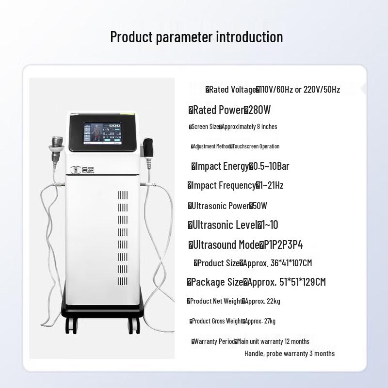 HAOMENG Pneumatic Ballistic Shockwave Therapy Device