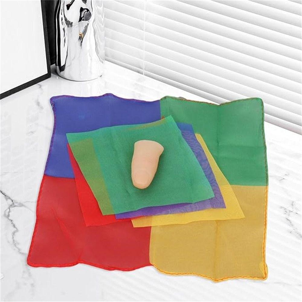 Магический реквизит Шарфы Fusion Magic Волшебная игрушка Волшебные трюки Шарф Шелк Восстановление Крупным планом