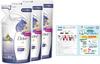 Dove Milk Cleansing Refills (180ml X 3) with Leaflet