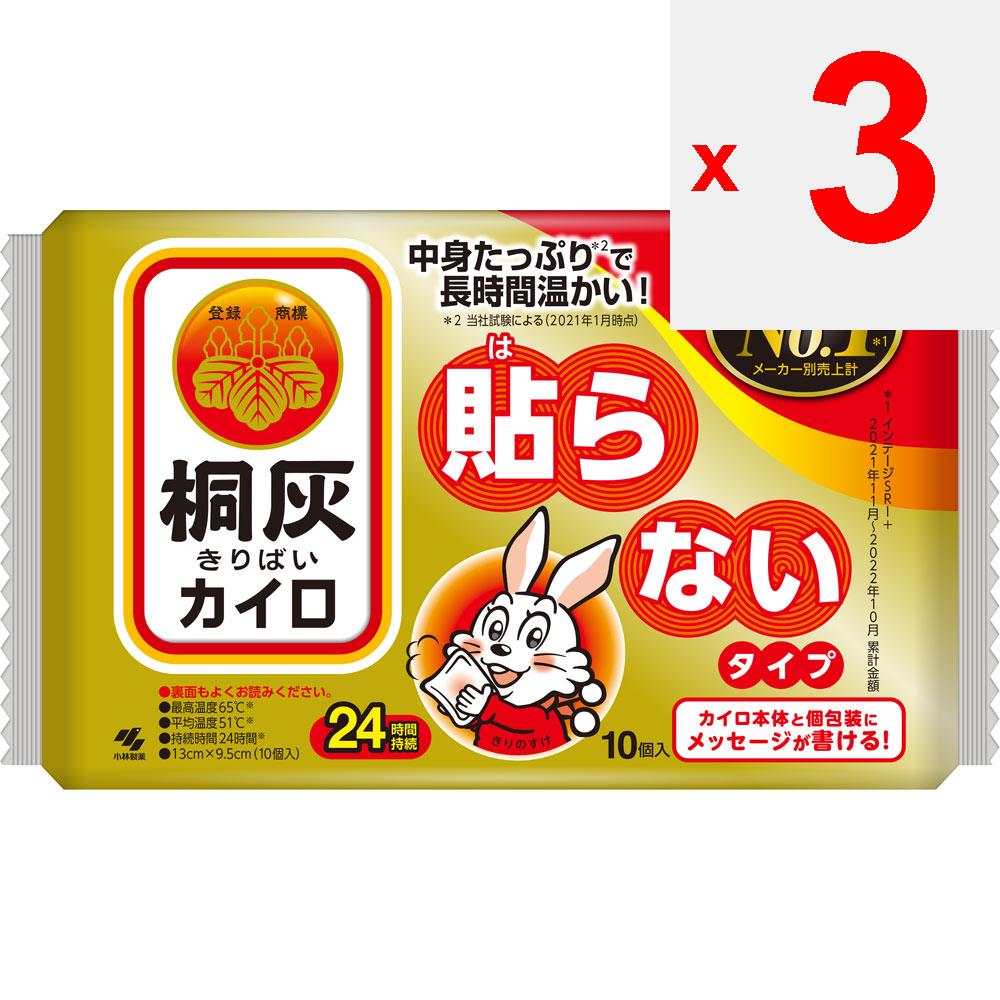 Kiribai Chemical Kiribai Haranaru Paulownia Ash Stick 10P Обычная грелка для тела Одноразовая грелка для тела Обычная грелка для тела