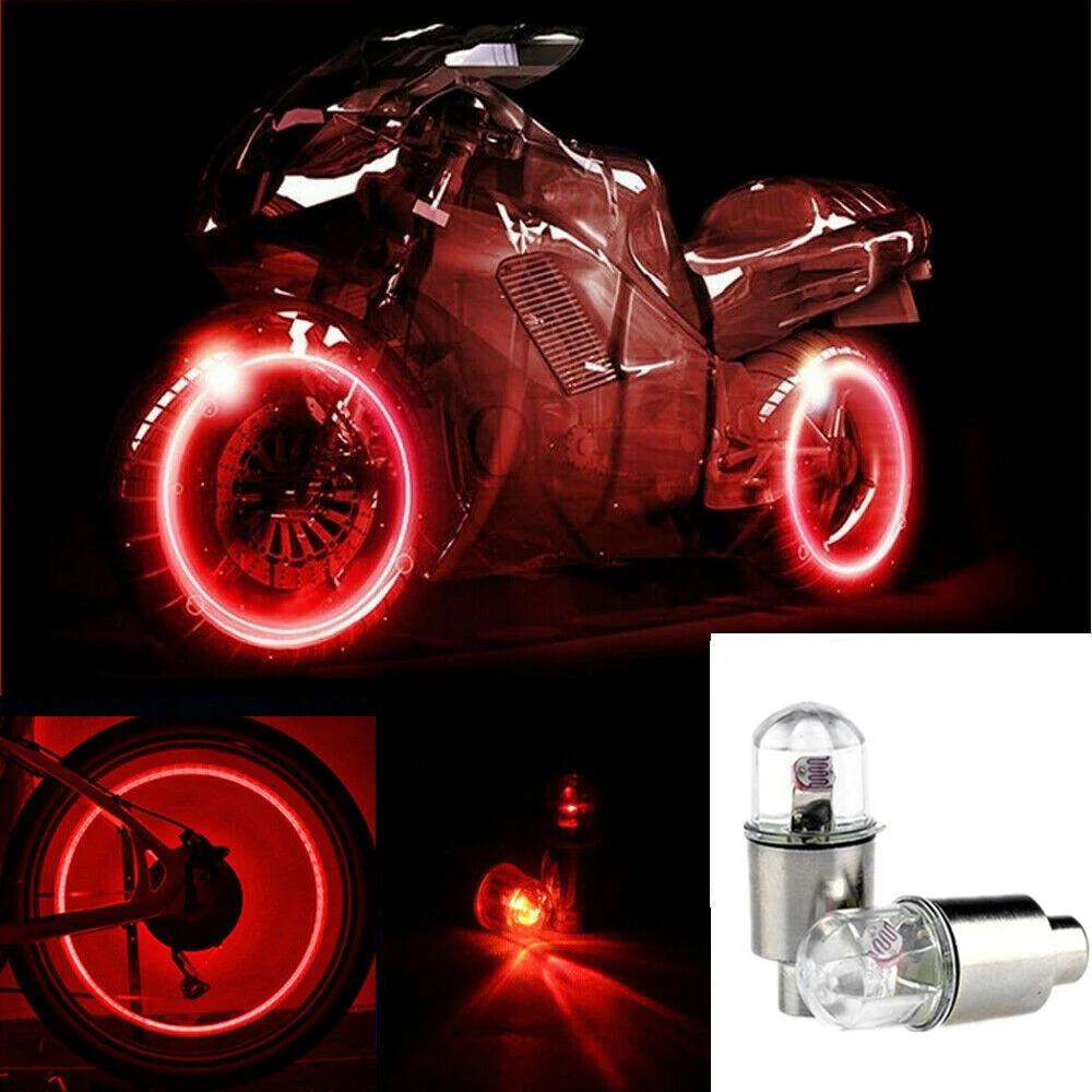 Durable Wheel Lights Waterproof Flashing Light Easy To Install Neon Light Bulb  Electric Vehicles